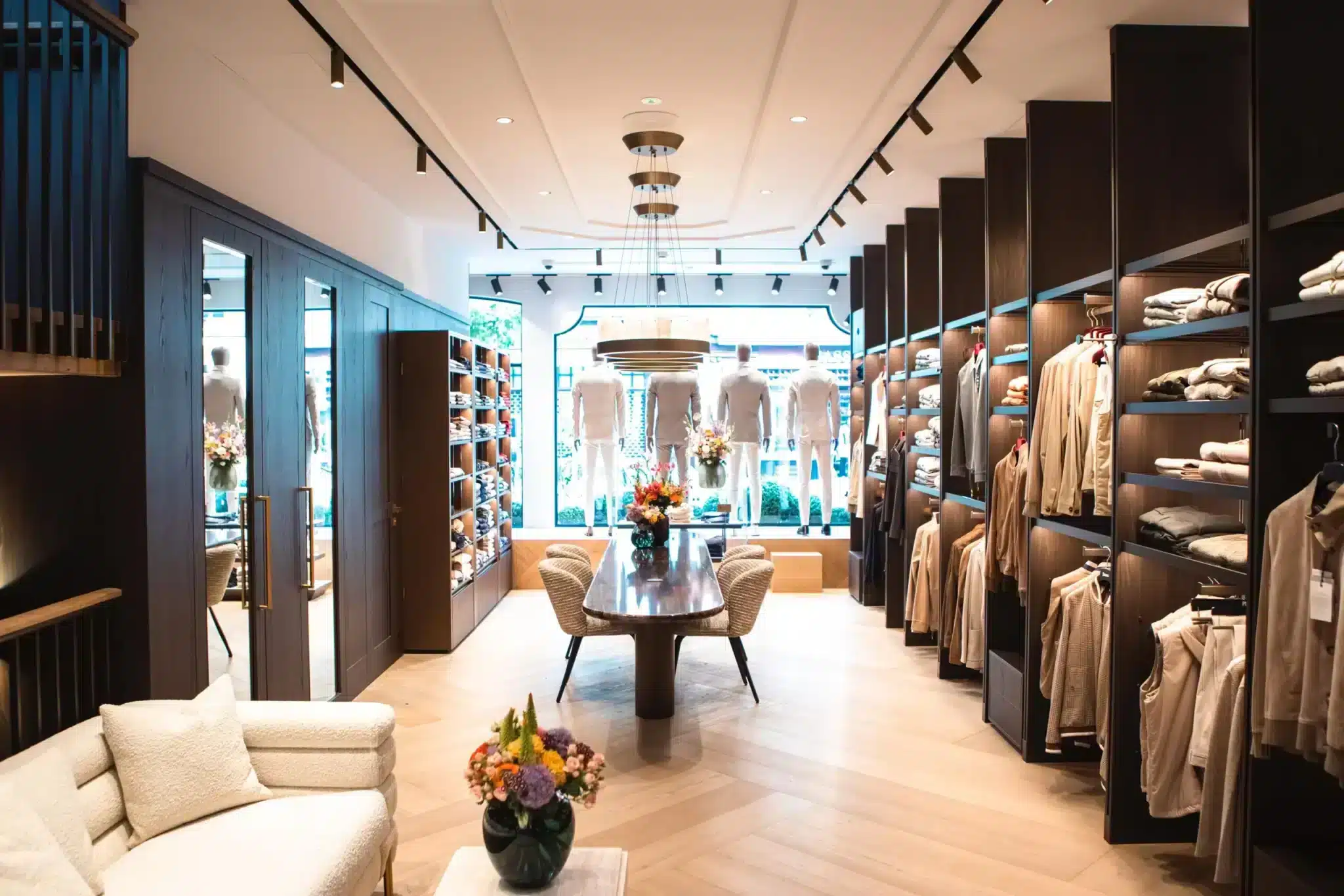 Modern retail showcase